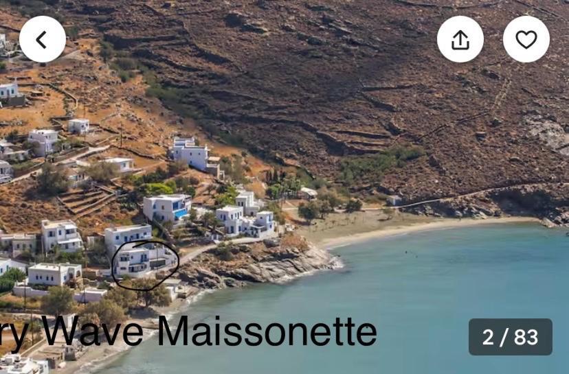 Luxury Wave Maisonette Istérnia Exteriör bild